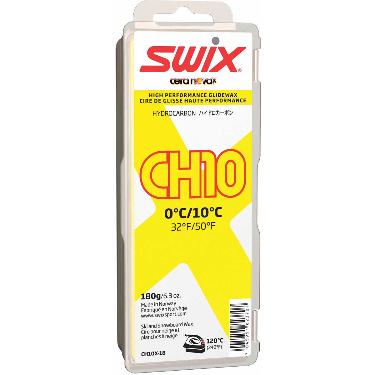 Swix CH10X Wax in Yellow